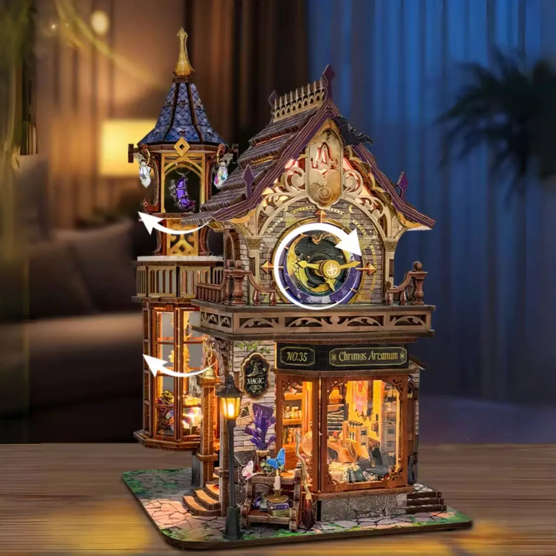 Time Magic Club miniature house kit – detail view 5