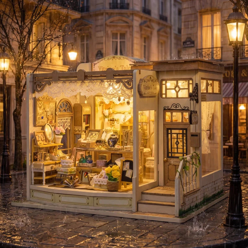 Miniature House Kit - Vitrine's Tale | The Magical Jeweler