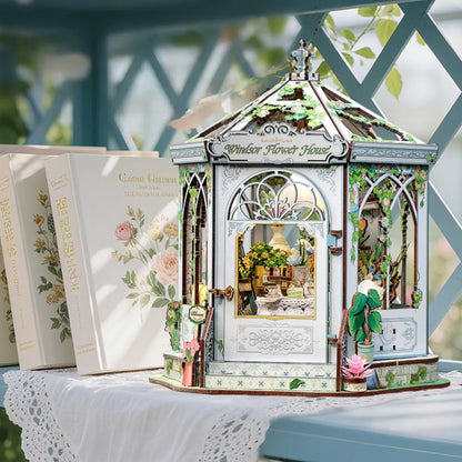 Miniature House Kit - Windsor Flower House