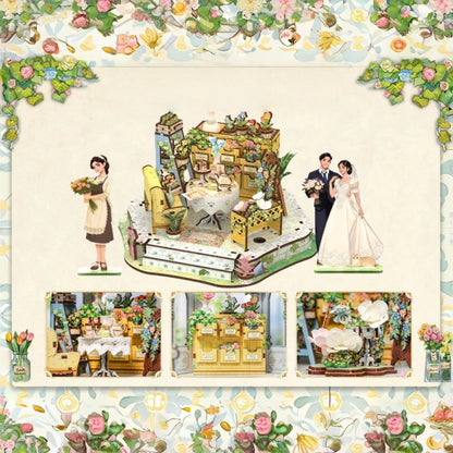 Miniature House Kit - Windsor Flower House