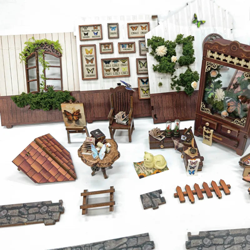 Miniature House - Butterfly House