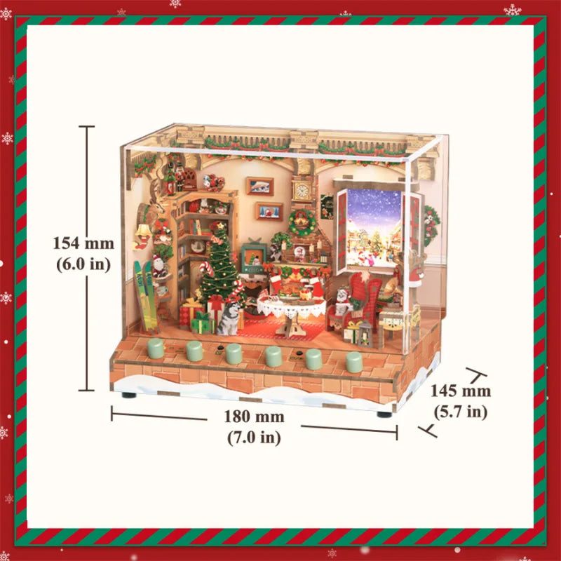 Miniature House - The Christmas Cottage