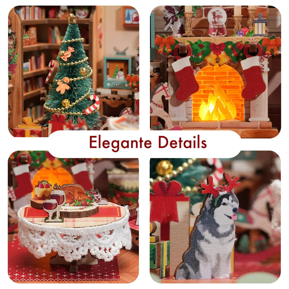 Miniature House - The Christmas Cottage