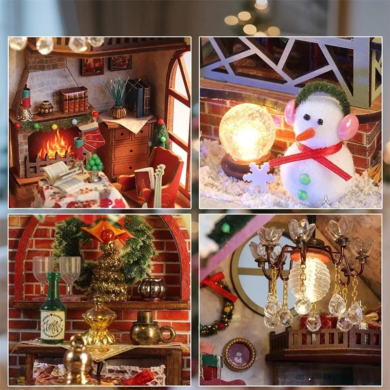 A Cosy Christmas Scene for Long Winter Evenings