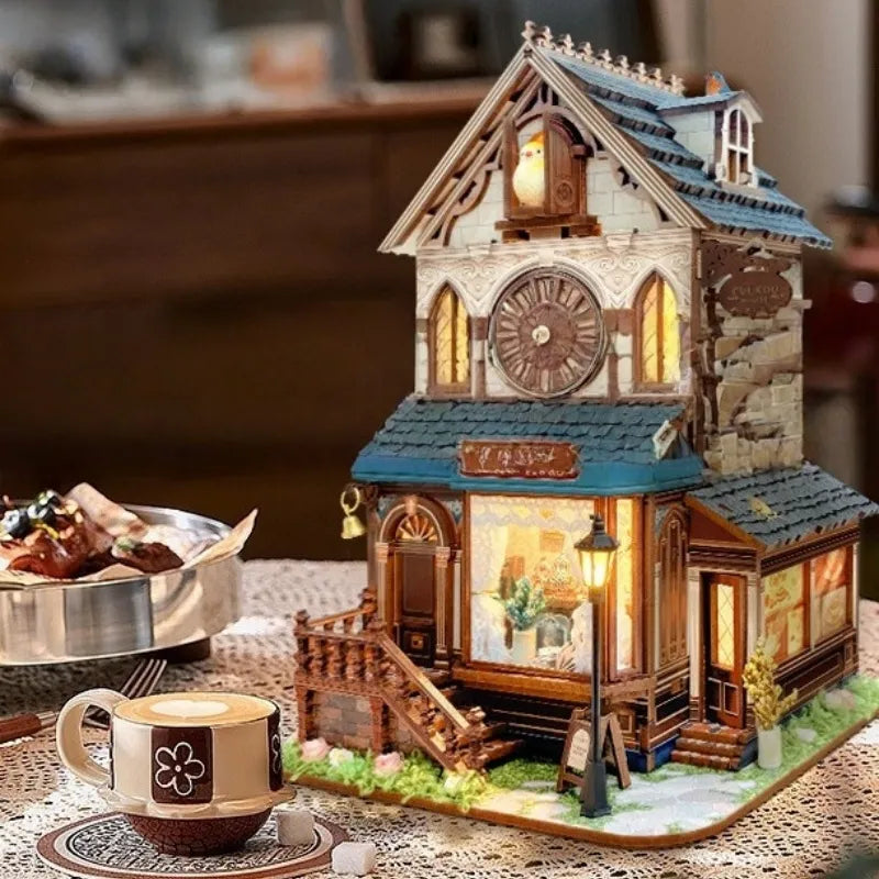 3D Wooden Puzzle - Cuckoo House
