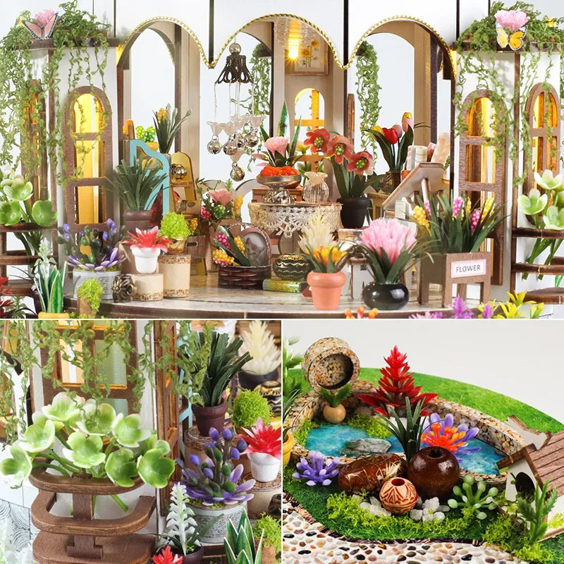 Miniature House - Hanging Garden
