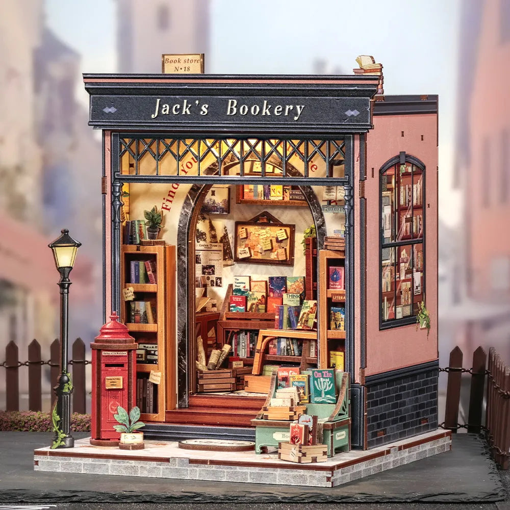 Miniature House Kit - Jack's Bookery