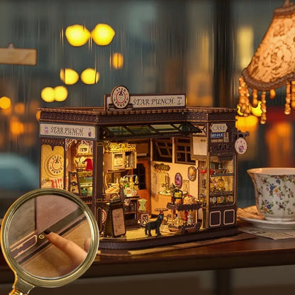 Miniature House Kit - Magic Coffee Shop