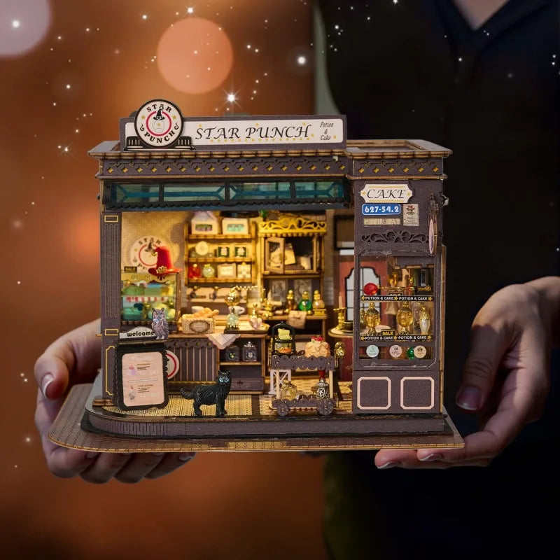 Magic Coffee Shop miniature house kit – detail view 5