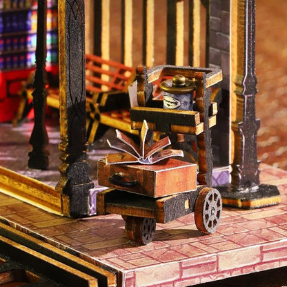 Miniature House Kit - Rail Track Secluded City