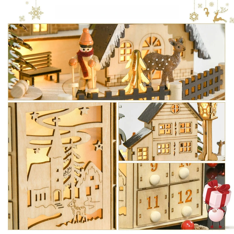 Christmas Village Advent Calendar