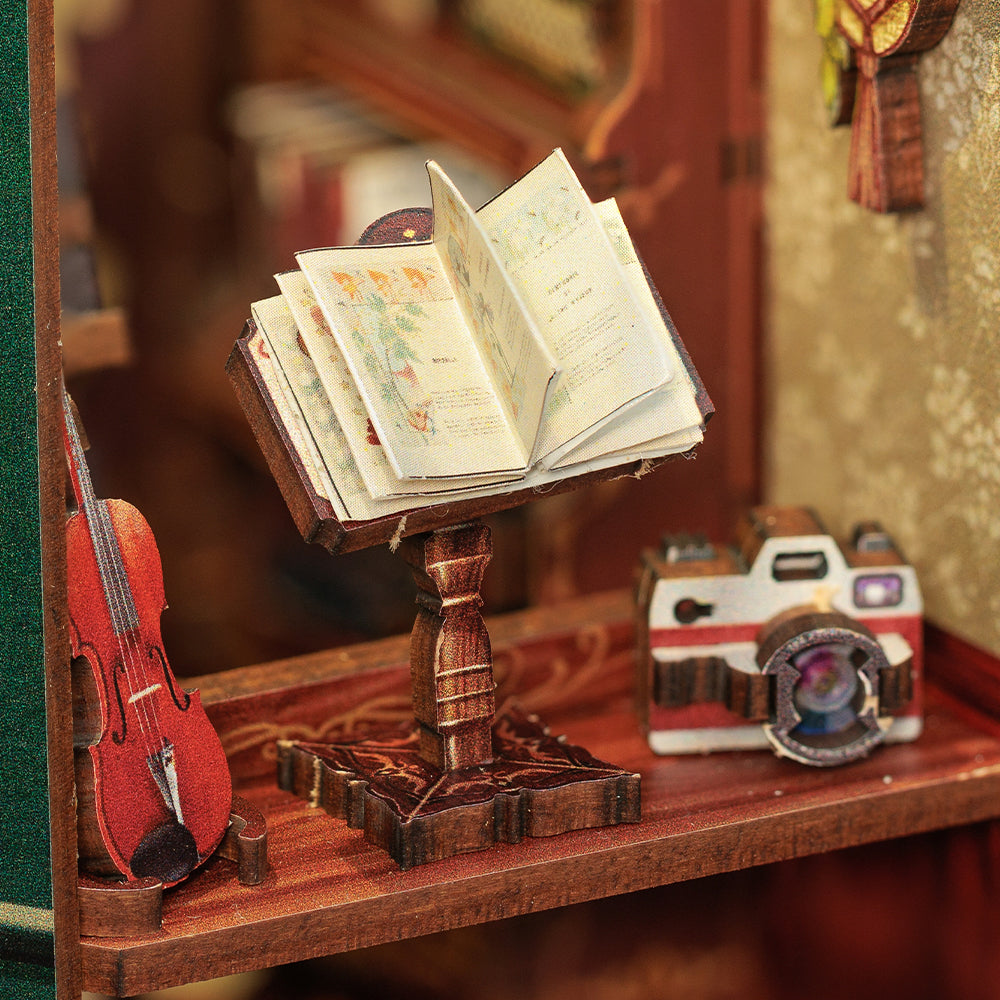 The Midnight Owl Bookstore — detail